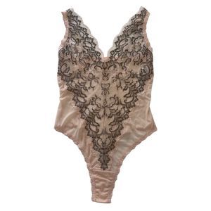 Hanky Panky New Regency Sheer Lace Bodysuit